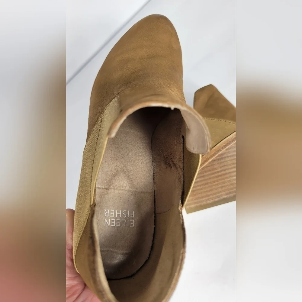 Eileen Fisher Leather Boots #657 Size 9
